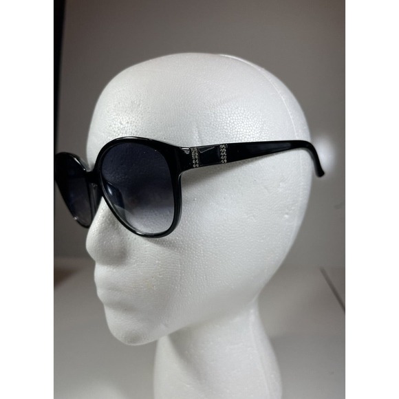 Women’s Jones New York Sunglasses Gradient Lens Rhinestone Temple Frame - Picture 4 of 11